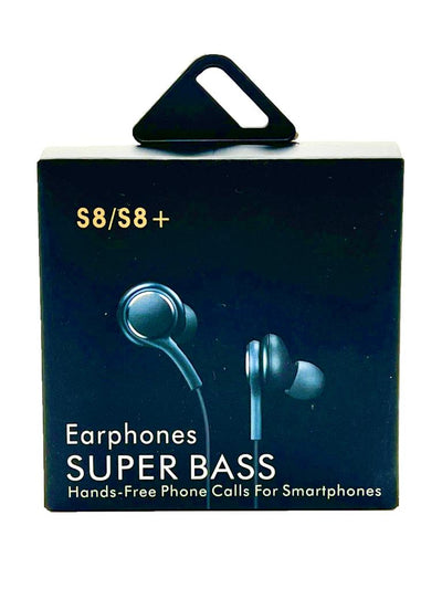 Super Bass stereo handsfree earphones (S8+)