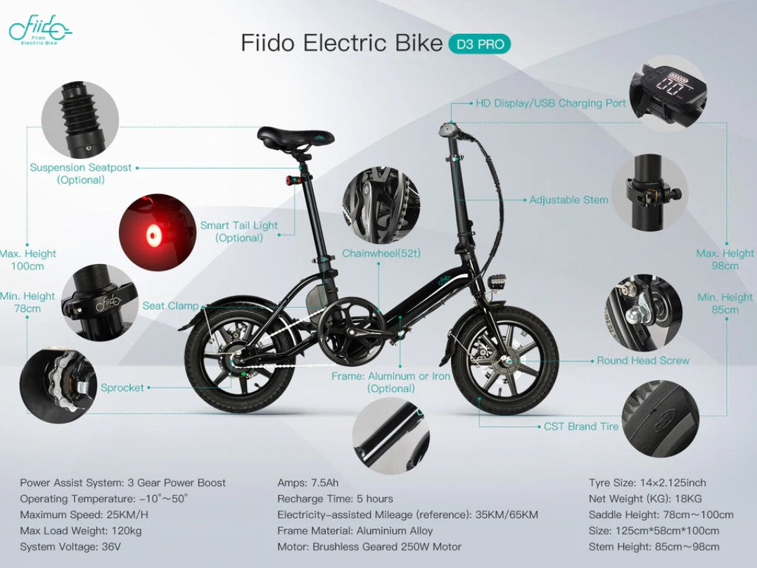 FIIDO D3 Pro E-Bike