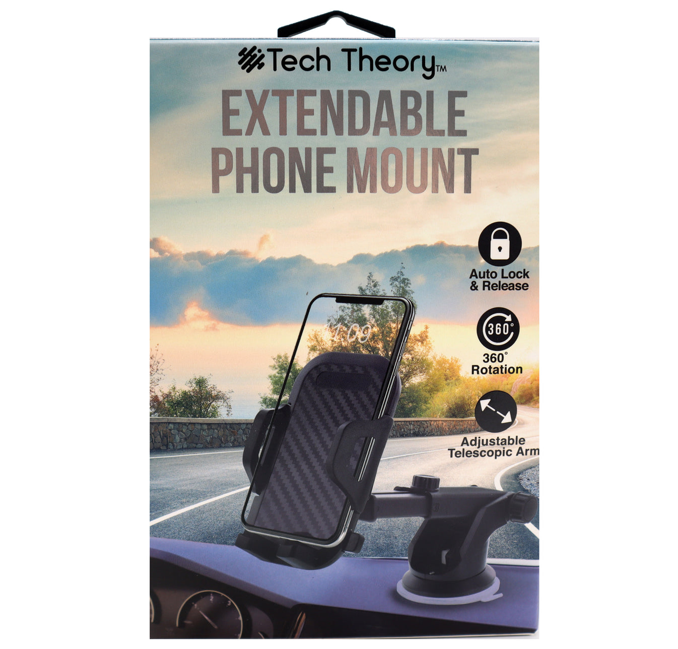 Tech Theory Extendable Phone Mount (TTRTCFM01) Cowboy World