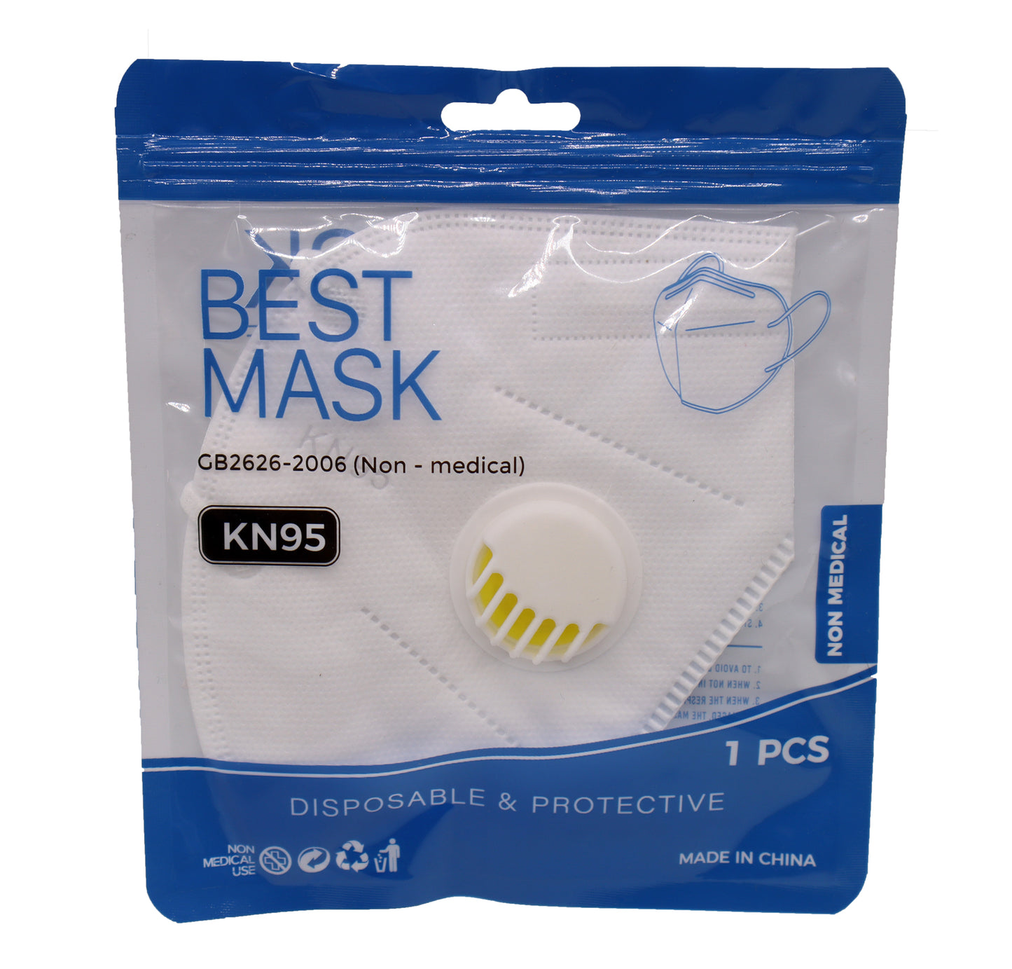 White Mask (KN95) - Filter