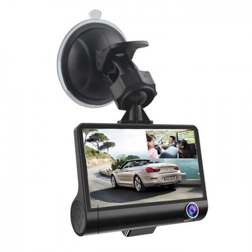 VIDEO CARDVR - 4 inch LCD HD DVR with Rear View Camera Black box (WDR Full HD 1080P)