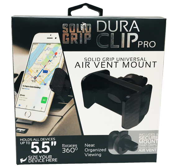 Aduro Solid Grip Dura Clip Pro Mount (Up To 5.5'')