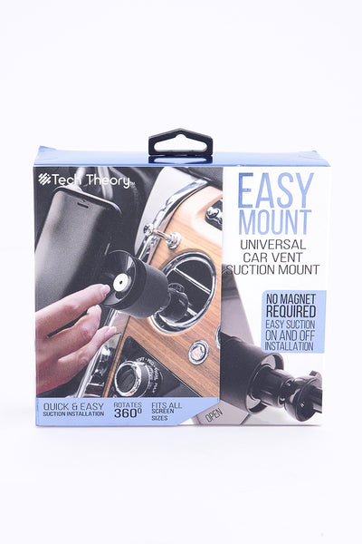 Tech Theory - Easy Mount Universal Car Vent Suction Mount (TT-SCTM-01)