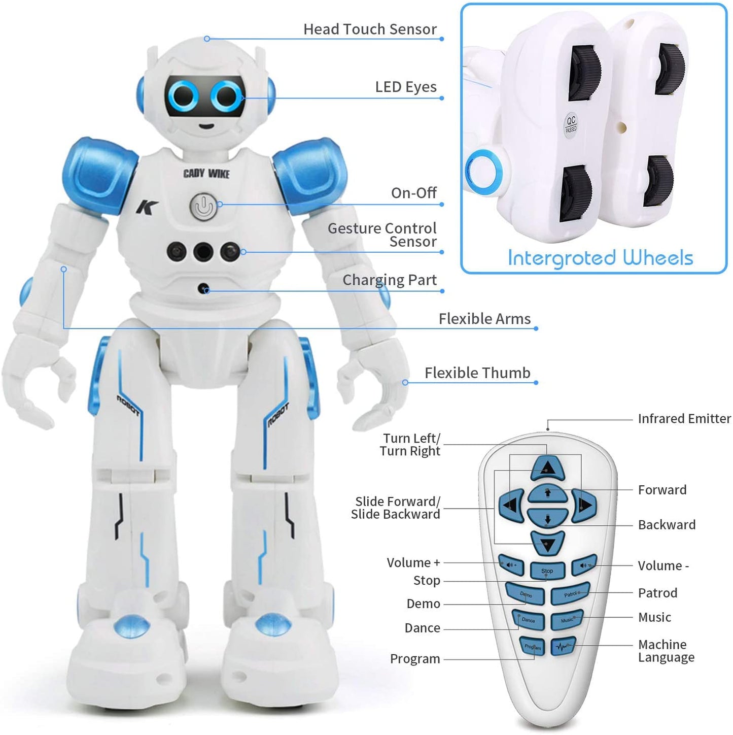 Robot Cady Action Toy (R2)