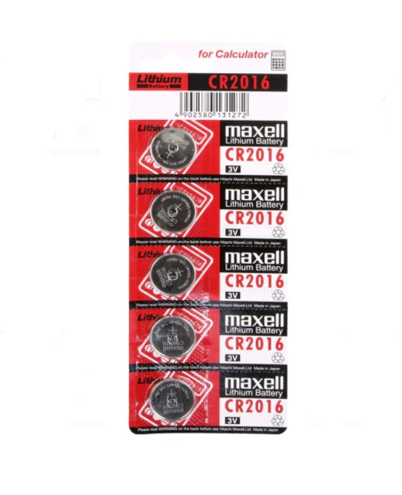 Maxell Lithium Battery CR-2016