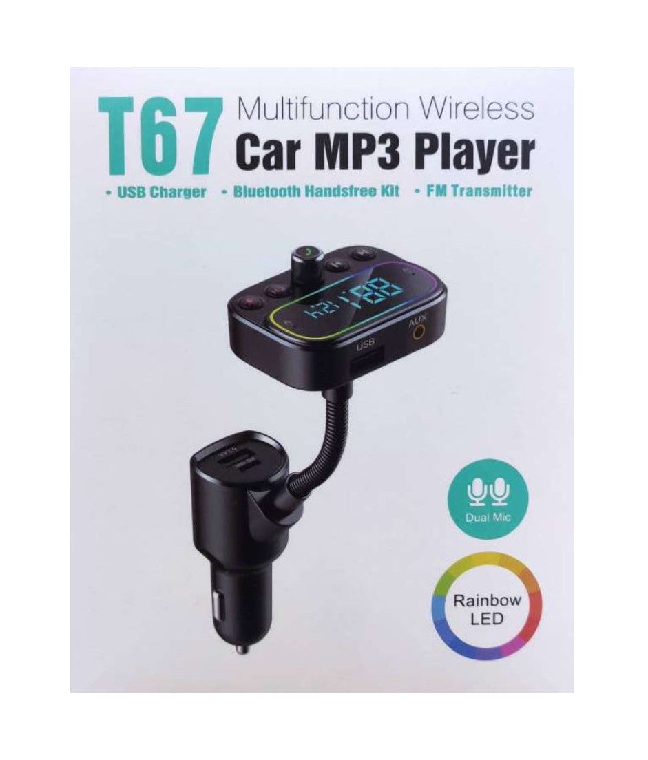Sourcing T66 new car Bluetooth car recovery cigarette lighter MP3 player hands-free car FM transmitter cost performance - Dropshipman
